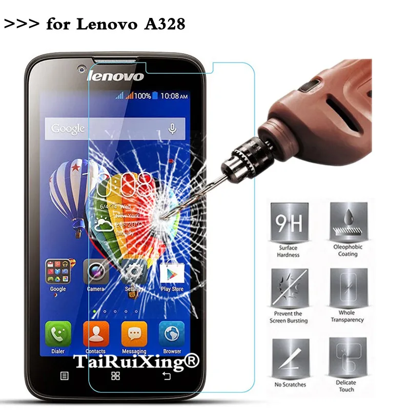 2.5D 0.26mm 9H Tempered Glass Screen Protector for Lenovo A328 A 328 Toughened Protective Film For Lenovo A328 a328
2.5D 0.26mm 9H Tempered Glass Screen Protector for Lenovo A328 A 328 Toughened Protective Film For Lenovo A328 a328