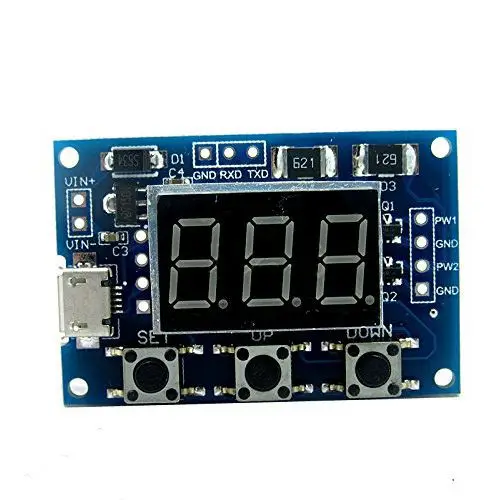 2 PWM pulse frequency adjustable duty cycle square wave rectangular wave signal generator module, stepper motor driver
2 PWM pulse frequency adjustable duty cycle square wave rectangular wave signal generator module, stepper motor driver