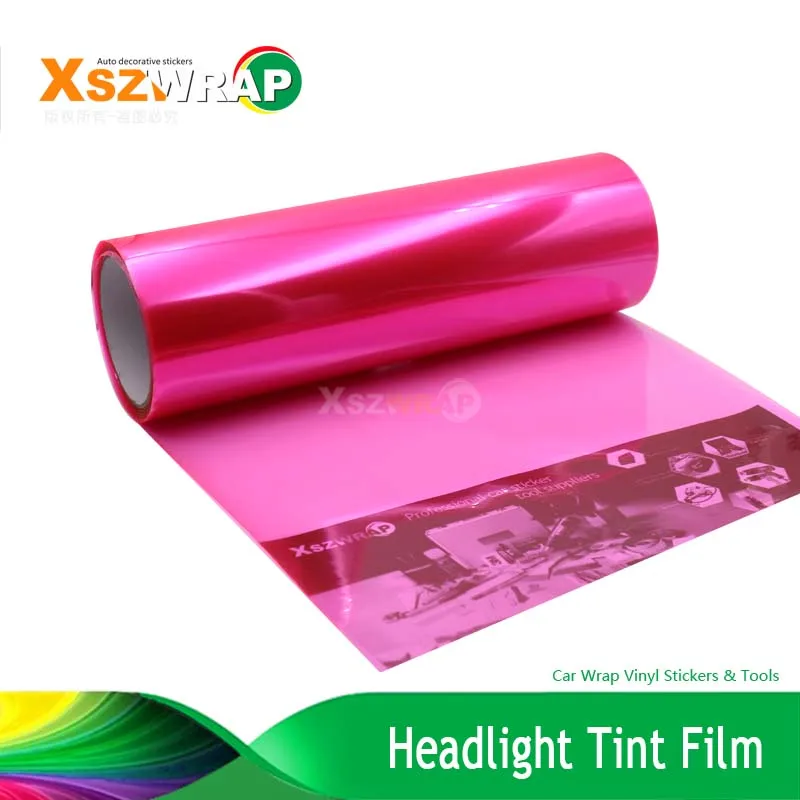 0.3x9m/Roll Pink Car Lamp Film 3 Layer Auto Car Light Headlight Taillight Tint Vinyl Film Sticker (12''x355'')
0.3x9m/Roll Pink Car Lamp Film 3 Layer Auto Car Light Headlight Taillight Tint Vinyl Film Sticker (12''x355'')