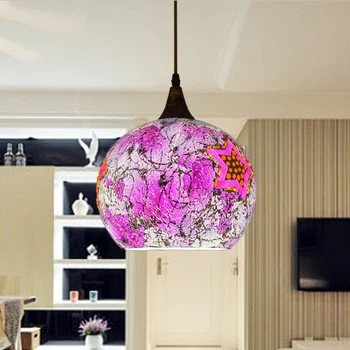 25cm Bohemian Style Glass Lampshade Mediterranean Corridor For Bedroom Single-head Pendant Lamp A258 Hanging Lamp
25cm Bohemian Style Glass Lampshade Mediterranean Corridor For Bedroom Single-head Pendant Lamp A258 Hanging Lamp