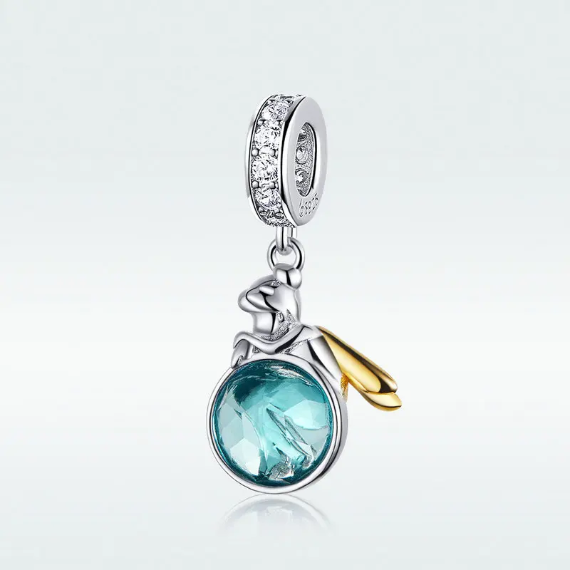 WOSTU 925 Sterling Silver Bead Fairy Elf Planet Green Zircon Charms Fit Original Bracelet Pendant Women Jewelry Making DAC057
WOSTU 925 Sterling Silver Bead Fairy Elf Planet Green Zircon Charms Fit Original Bracelet Pendant Women Jewelry Making DAC057