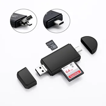 YC320 Mini 3 in 1 OTG Smart Card Reader USB Type C SD Kart Micro SD TF Memory Card Reader for Laptop Computer Cellphone Tablet
YC320 Mini 3 in 1 OTG Smart Card Reader USB Type C SD Kart Micro SD TF Memory Card Reader for Laptop Computer Cellphone Tablet