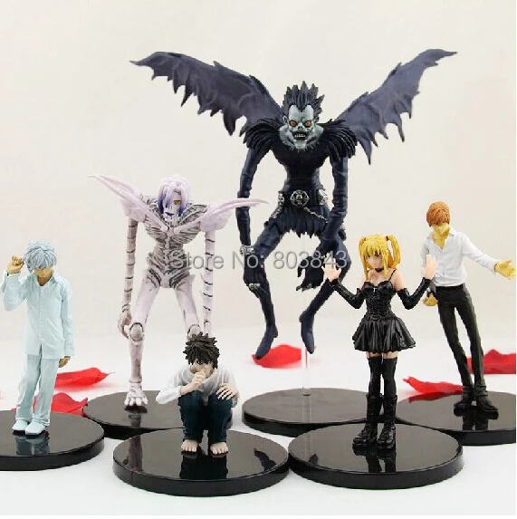 PVC Big Size Assembly Anime Death Note Action Figure Light Yagami Ryuk Model Toy Office Craft Decoration Gift full set
PVC Big Size Assembly Anime Death Note Action Figure Light Yagami Ryuk Model Toy Office Craft Decoration Gift full set
