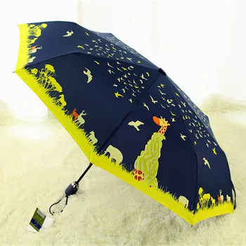 Fully Automatic Umbrella Three Folding Sun Umbrella Coating Rain Women Parasol Paraguas Windproof Anti UV protection WZP091
Fully Automatic Umbrella Three Folding Sun Umbrella Coating Rain Women Parasol Paraguas Windproof Anti UV protection WZP091
