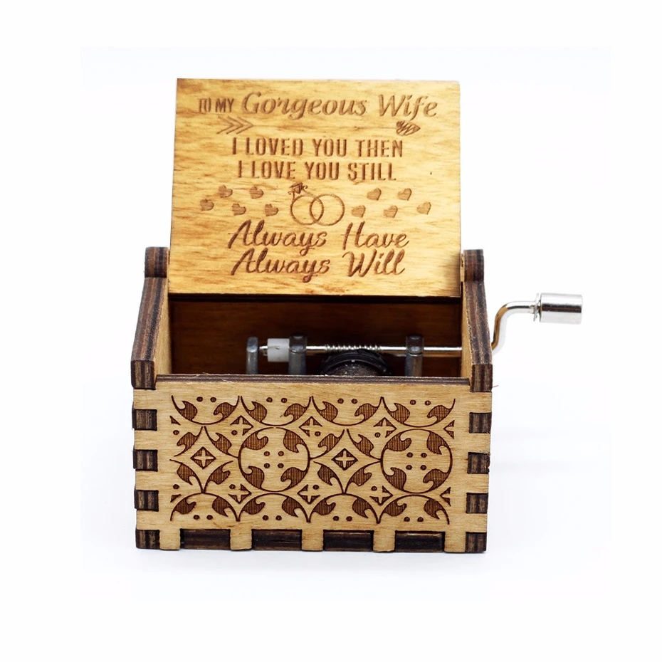 Wood Music Box My Sun LOVE DAD LOVE Nana LOVE MOM LOVE Auntie LOVE Grandpa LOVE YOU Theme Mother S Day Gifts Christmas Gift
Wood Music Box My Sun LOVE DAD LOVE Nana LOVE MOM LOVE Auntie LOVE Grandpa LOVE YOU Theme Mother S Day Gifts Christmas Gift
