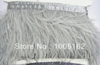 Free Shipping 10 Yards/lot Light grey Ostrich Feather trimming fringe 5-6inch in width feather trimming fringe
Free Shipping 10 Yards/lot Light grey Ostrich Feather trimming fringe 5-6inch in width feather trimming fringe
