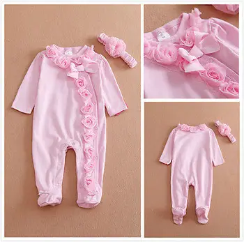 2pc Pink Long Sleeve Newborn Baby Girls Romper Headband Clothes Outfits Set 0 to7M
2pc Pink Long Sleeve Newborn Baby Girls Romper Headband Clothes Outfits Set 0 to7M