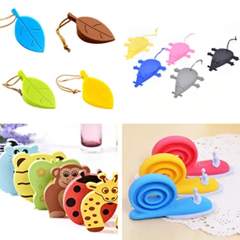 1PCS Cute Cartoon Leaf Snail Feet Tiger Mouse Butterfly Monkey Rubber Wedge Door Stopper Holder Guard Baby Safety Protector
1PCS Cute Cartoon Leaf Snail Feet Tiger Mouse Butterfly Monkey Rubber Wedge Door Stopper Holder Guard Baby Safety Protector