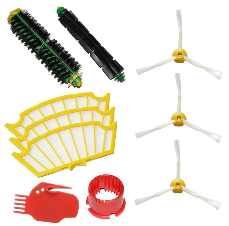 side brush + filter + clean tool replacement for Irobot Roomba 500 500 510 530 532 535 540 555 560 562 570 572 580 581 590
side brush + filter + clean tool replacement for Irobot Roomba 500 500 510 530 532 535 540 555 560 562 570 572 580 581 590