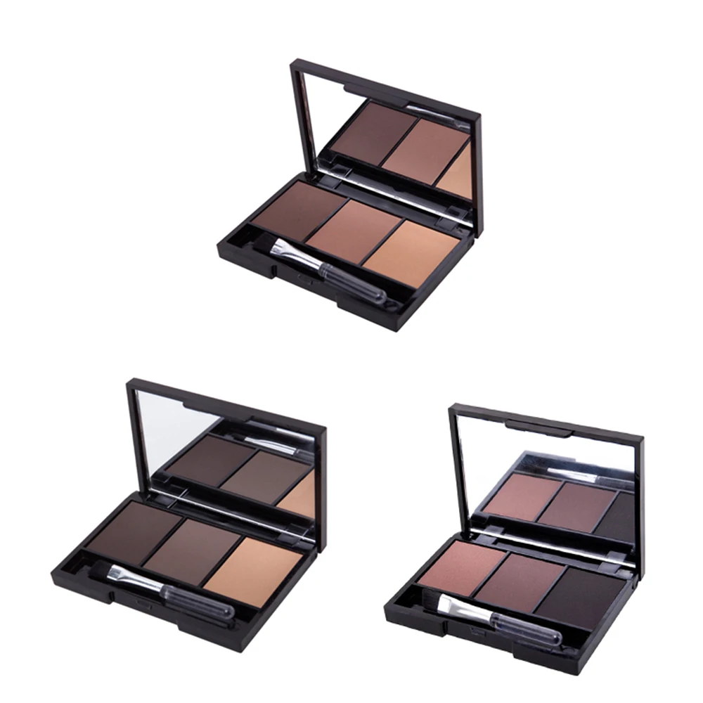 3 Colors Professional Eyebrow Powder Palette Cosmetic Eye Brow Enhancer Waterproof Makeup Eyes Shadow With Brush Mirror
3 Colors Professional Eyebrow Powder Palette Cosmetic Eye Brow Enhancer Waterproof Makeup Eyes Shadow With Brush Mirror