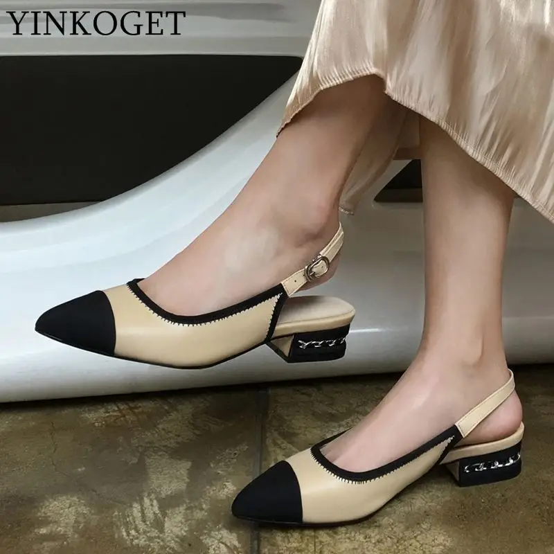YINKOGET comfortable genuine leather women sandals mixed colors low heel shoes woman summer sandals fashion women's flip flops
YINKOGET comfortable genuine leather women sandals mixed colors low heel shoes woman summer sandals fashion women's flip flops