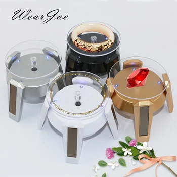 Newest Solar Power Phone&Jewelry Display Stand Holder With LED Light Bracelet Watch 360 Degree Rotating Counter Showcase 4 Color
Newest Solar Power Phone&Jewelry Display Stand Holder With LED Light Bracelet Watch 360 Degree Rotating Counter Showcase 4 Color