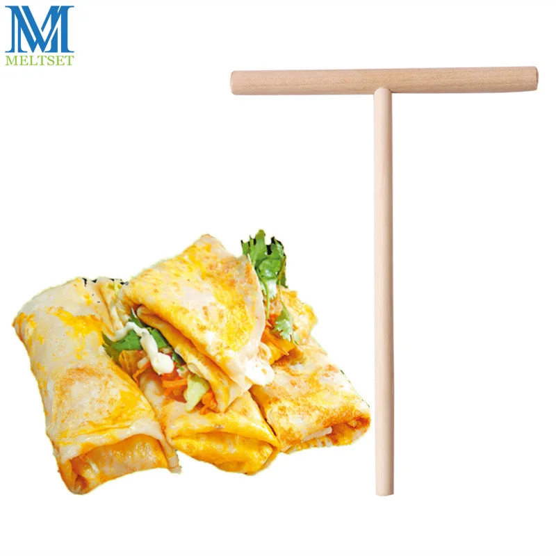 T Shape Crepe Maker Pancake Batter Wooden Spreader Stick Detachable DIY Kitchen Tools
T Shape Crepe Maker Pancake Batter Wooden Spreader Stick Detachable DIY Kitchen Tools