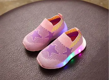 Size 22-31 New Spring Autumn Children Mesh Breathable Sports Shoes kids lighted LED Luminous Boys Girls Kids Sport Running Shoes
Size 22-31 New Spring Autumn Children Mesh Breathable Sports Shoes kids lighted LED Luminous Boys Girls Kids Sport Running Shoes