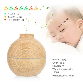 USB Mini Atomization Humidifier Wood Essential Electric Aroma Diffuser Mist Maker for Home
USB Mini Atomization Humidifier Wood Essential Electric Aroma Diffuser Mist Maker for Home