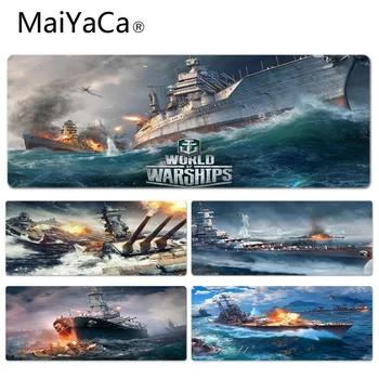 MaiYaCa Warships Keyboard Gaming MousePads Size for 30x90x0.2cm Gaming Mousepads