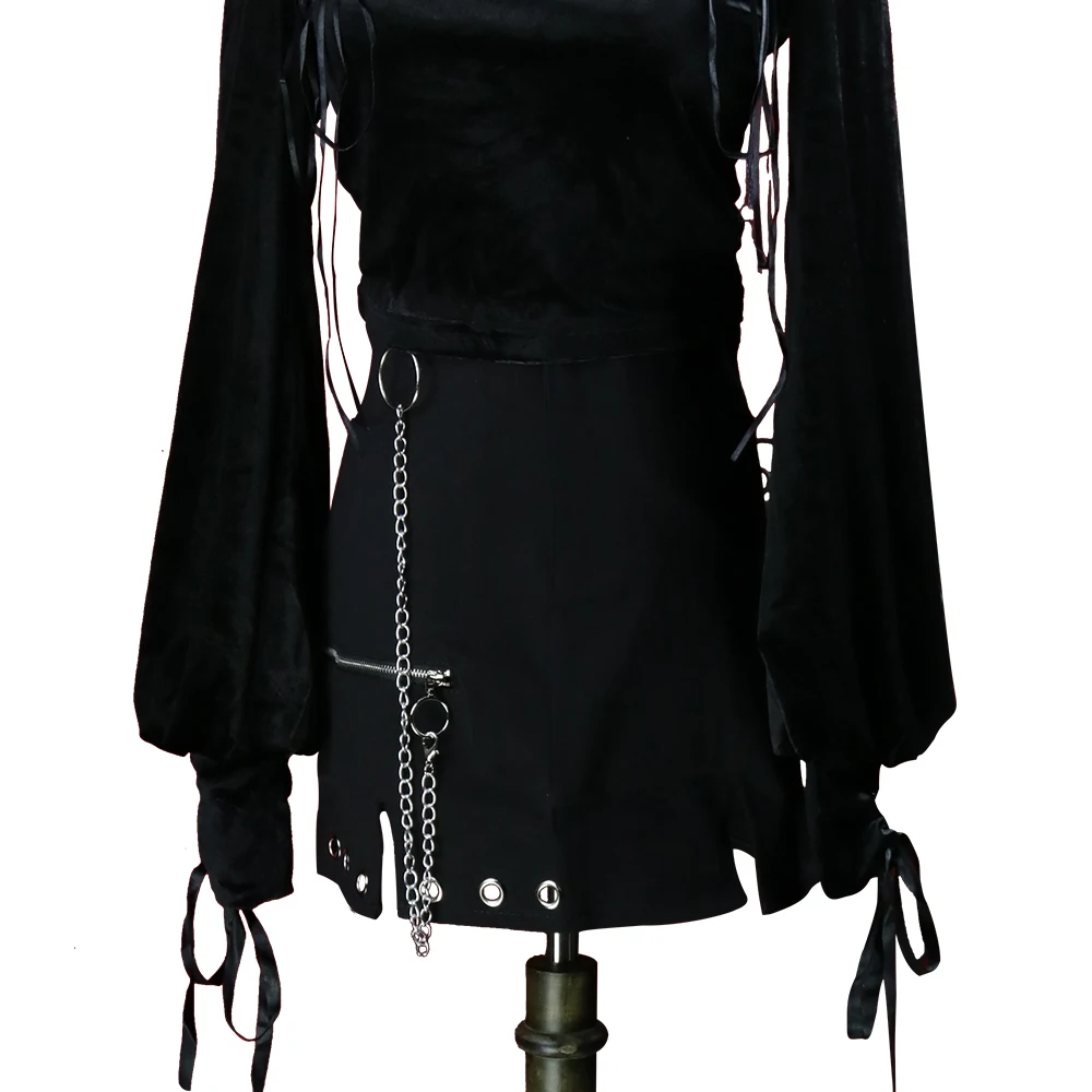 Gothic Style Cotton Tight Skirt Women's Black Fashion Sexy Openwork Skirt High Waist Split Bag Hip Butt A Word Skirt
Gothic Style Cotton Tight Skirt Women's Black Fashion Sexy Openwork Skirt High Waist Split Bag Hip Butt A Word Skirt