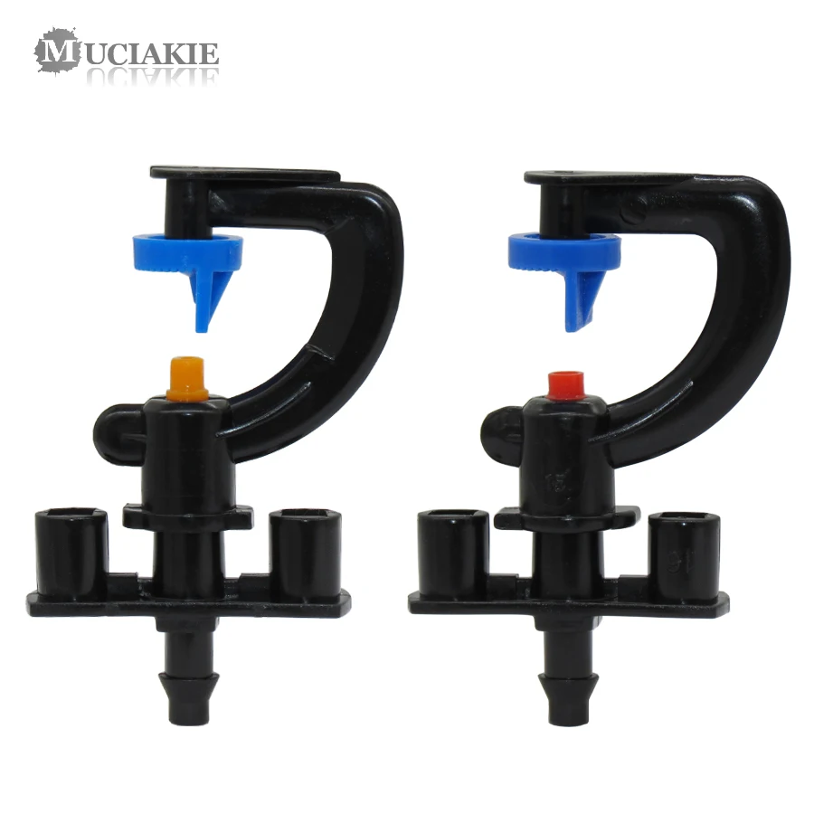 MUCIAKIE 5PCS 180 Degree Refraction G-Type Sector Spray Nozzle Garden Irrigation Spray System Sprayer Nozzle Connection 1/4 Hose 
MUCIAKIE 5PCS 180 Degree Refraction G-Type Sector Spray Nozzle Garden Irrigation Spray System Sprayer Nozzle Connection 1/4 Hose