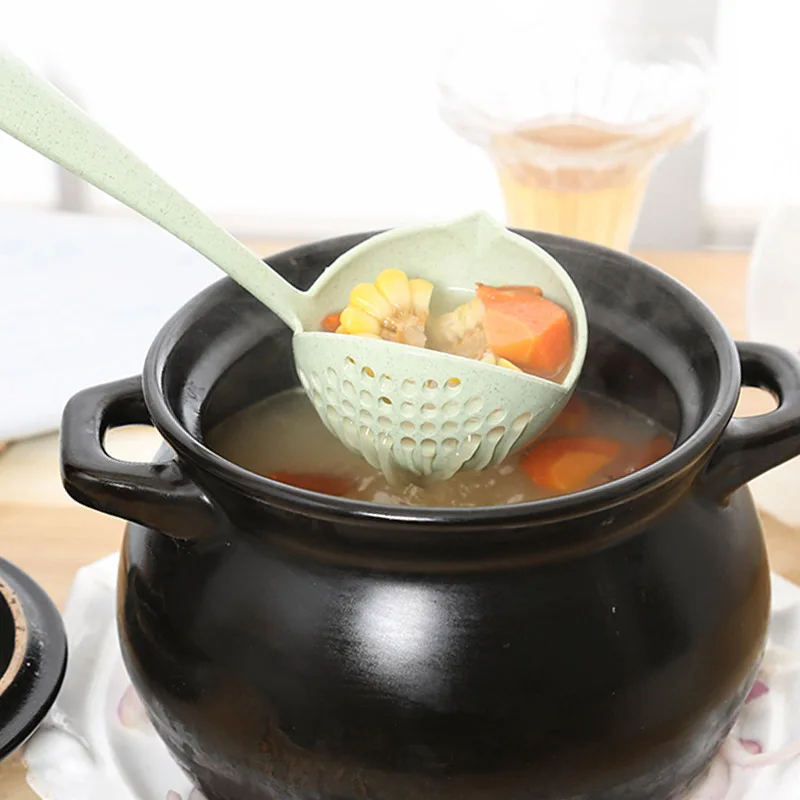 Long - handled double - use spoon soup thicker hot pot fishing spoon plastic Sheng porridge spoon household soup spoon
Long - handled double - use spoon soup thicker hot pot fishing spoon plastic Sheng porridge spoon household soup spoon
