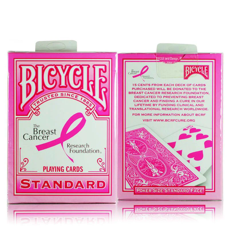 1pcs Playing Card Bicycle Pink Ribbon bicycle cards magic tricks magic card close up magic P
1pcs Playing Card Bicycle Pink Ribbon bicycle cards magic tricks magic card close up magic P