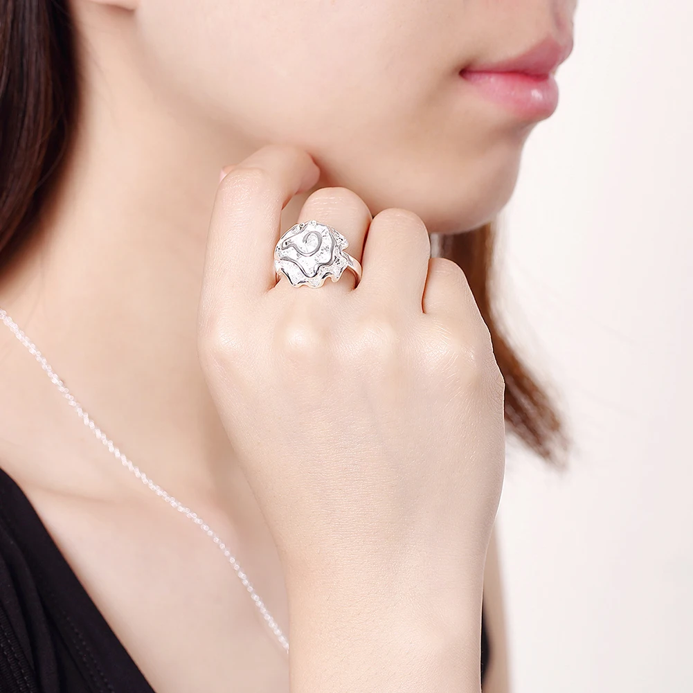 Silver-plated men Ring men,Silver Fashion Jewelry,Fashion Rose Flower rings for Women, Finger Rings wedding party accessories
Silver-plated men Ring men,Silver Fashion Jewelry,Fashion Rose Flower rings for Women, Finger Rings wedding party accessories