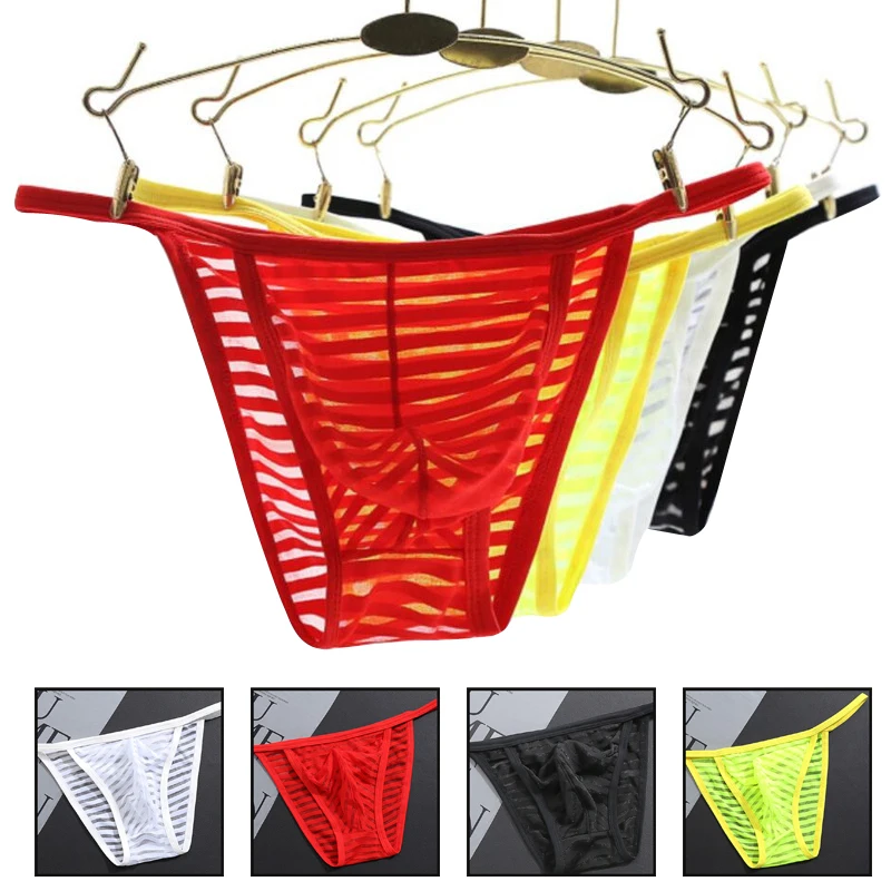 2019 hot Mens Underwear Gay Briefs Transparent Silk Striped Cueca Men Briefs Cheap Sexy Lingerie Sheer Slip Homme gay underwear
2019 hot Mens Underwear Gay Briefs Transparent Silk Striped Cueca Men Briefs Cheap Sexy Lingerie Sheer Slip Homme gay underwear