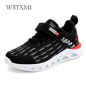 Children Shoes for Boys Sneakers Light Summer Mesh Breathable Black Red Student Running Shoes Kids Casual Non-slip Sport Shoes
Children Shoes for Boys Sneakers Light Summer Mesh Breathable Black Red Student Running Shoes Kids Casual Non-slip Sport Shoes