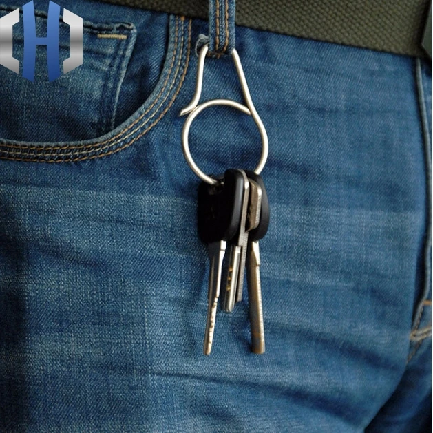 One-piece Quick Release Keychain Creative Titanium Key Ring Pendant Creative Design Male And Female Keychain
One-piece Quick Release Keychain Creative Titanium Key Ring Pendant Creative Design Male And Female Keychain
