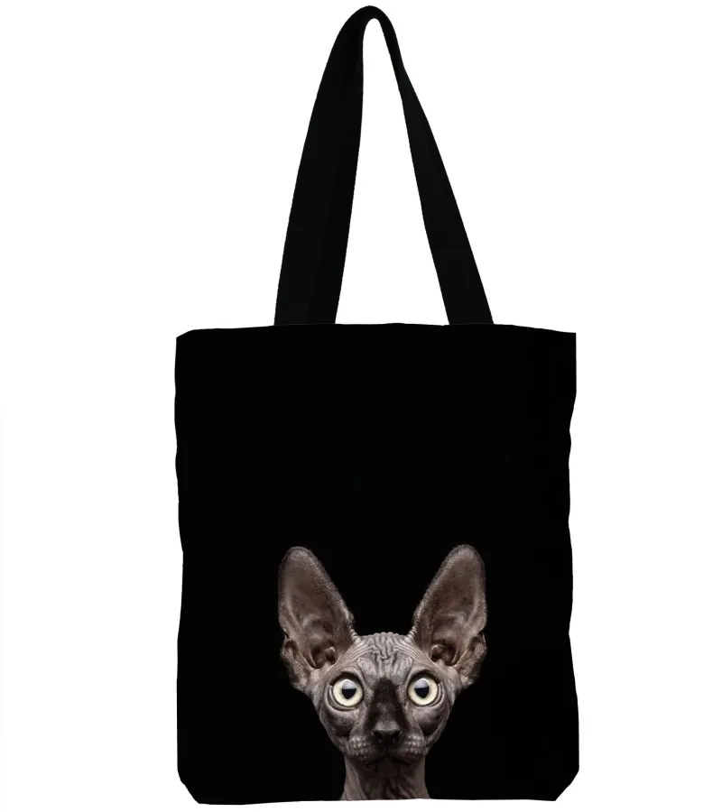 ZHBSLWT 3D Printed Sphynx Cat Canvas Shoulder Bag Women Handbag Large Capacity Soft Shopping Bag Female Canvas Beach Bag Tote-13
ZHBSLWT 3D Printed Sphynx Cat Canvas Shoulder Bag Women Handbag Large Capacity Soft Shopping Bag Female Canvas Beach Bag Tote-13