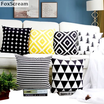 Scandinavian Cushion Cover Home Decor Cushions Decorative Pillows Yellow Geometric Throw Pillows Pillowcase for Sofa 45x45cm
Scandinavian Cushion Cover Home Decor Cushions Decorative Pillows Yellow Geometric Throw Pillows Pillowcase for Sofa 45x45cm