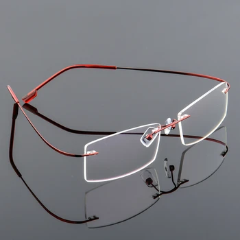 retail ultra-light rimless Optical frame women men Titanium Alloy eyeglasses frame Myopia Prescription glasses frames 9 colors
retail ultra-light rimless Optical frame women men Titanium Alloy eyeglasses frame Myopia Prescription glasses frames 9 colors