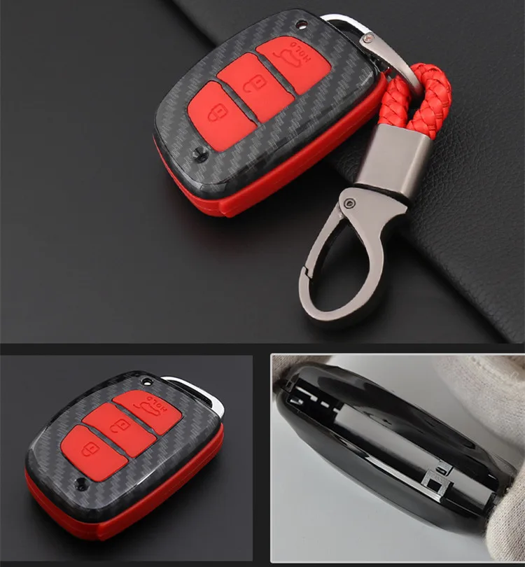 Carbon-Fiber-silicone-Remote-Car-Key-Case-Cover-For-Hyundai-IX25-IX35-I20-I30-I40-hb20 (1)