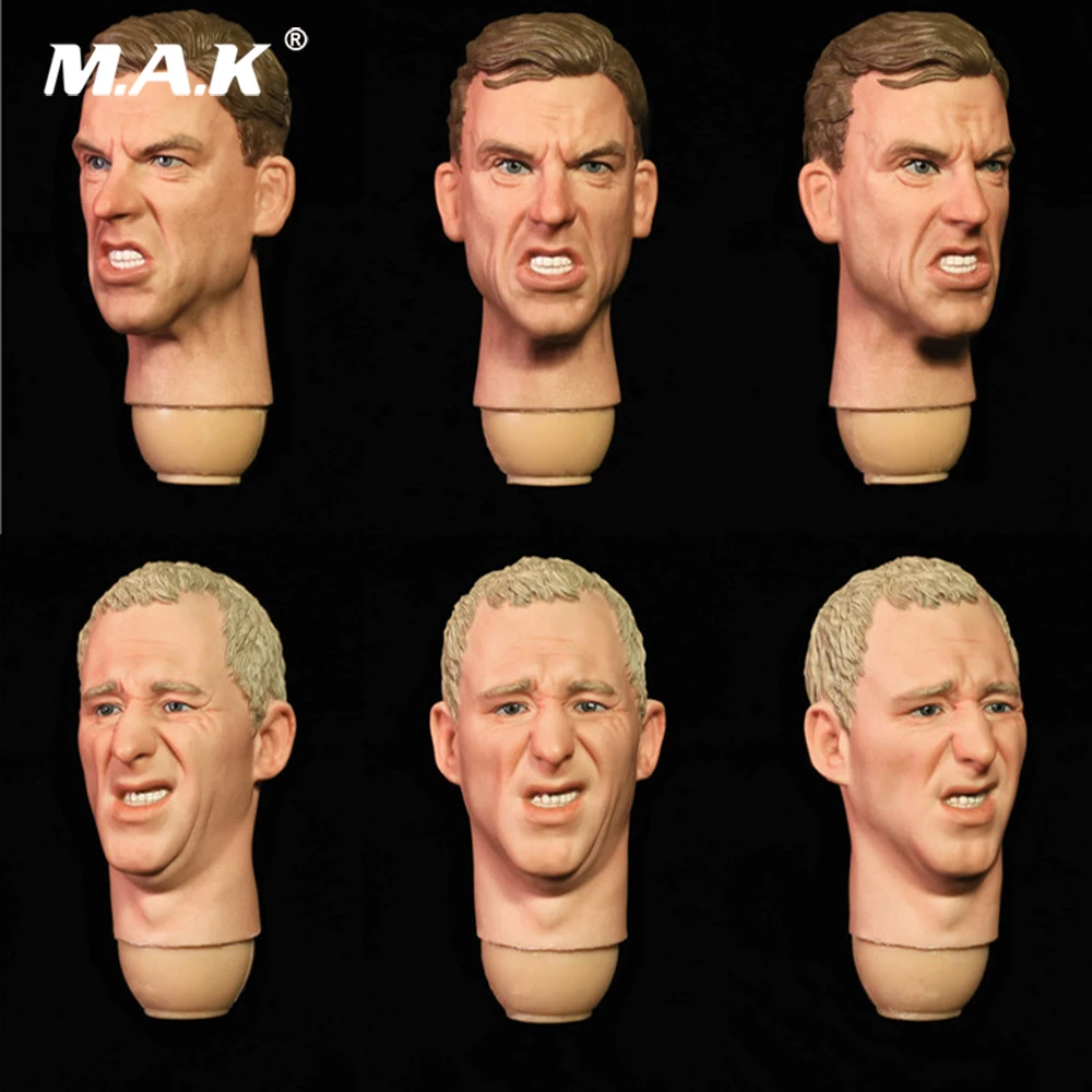 FP-A-001/ FP-S-001 1:6 Scale Male Head Carved Chinese with Expression Model Toys for 12'' Man Action Figure Body | Игрушки и