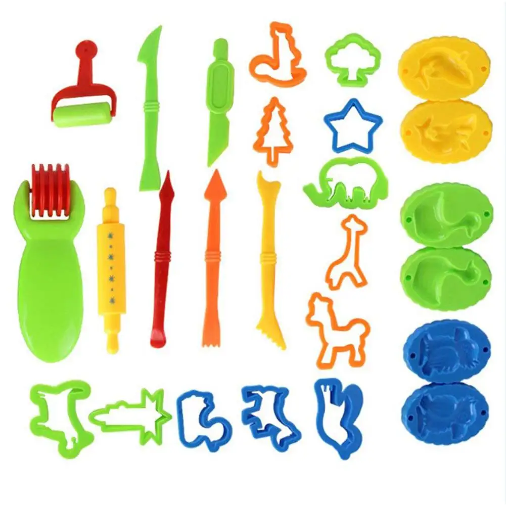 26 Pcs/set Kids DIY Clay Tool Dough Play Tools Cutters Various Shapes Include of Cutters Models Animal Molds Rolling Pin
26 Pcs/set Kids DIY Clay Tool Dough Play Tools Cutters Various Shapes Include of Cutters Models Animal Molds Rolling Pin