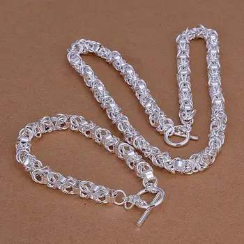 Sets 925 Silver Sets 925 Silver Fashion Jewelry Sets Dragon Head Jewelry Wholesale Free Shipping alzo LS049
Sets 925 Silver Sets 925 Silver Fashion Jewelry Sets Dragon Head Jewelry Wholesale Free Shipping alzo LS049