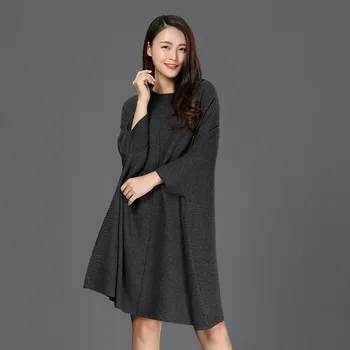 Danjeaner New Autumn Winter Batwing Sleeve Round Collar Knitted Sweaters Women Casual Loose Long Pullovers Korean Fashion
Danjeaner New Autumn Winter Batwing Sleeve Round Collar Knitted Sweaters Women Casual Loose Long Pullovers Korean Fashion