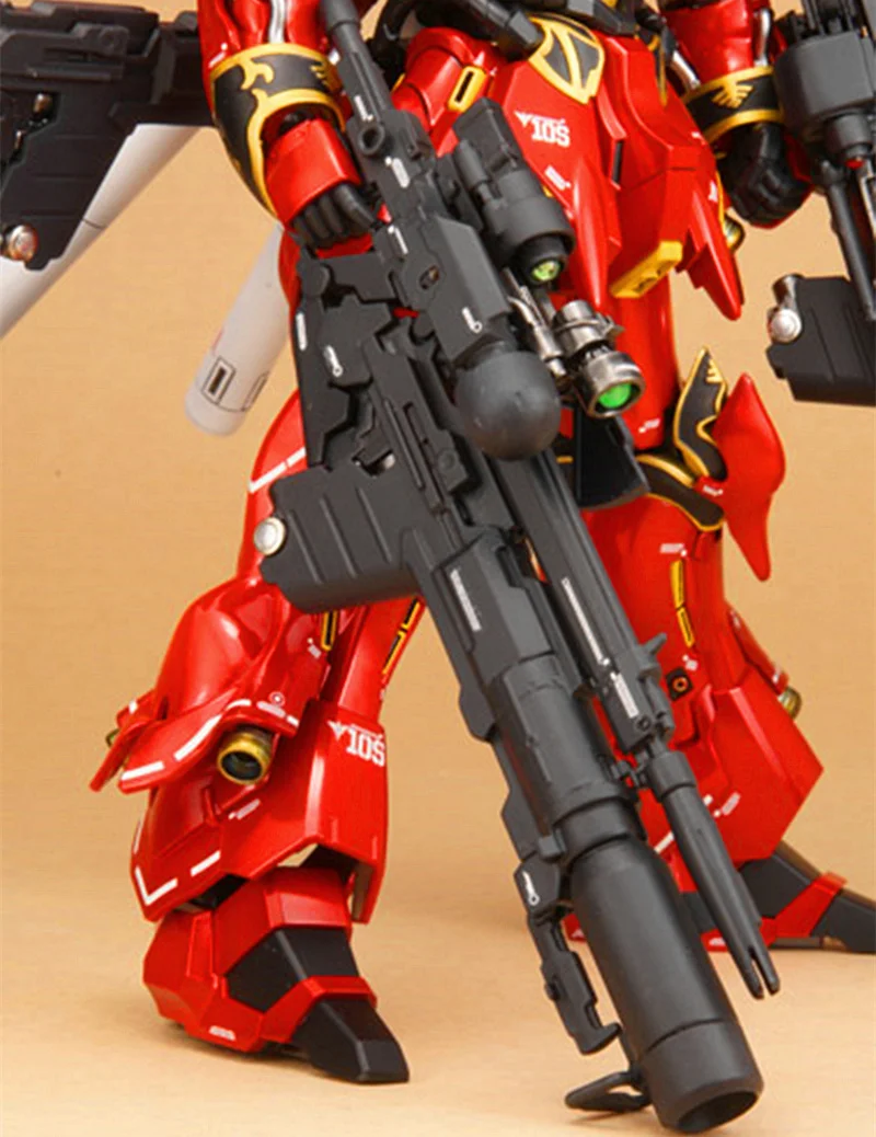

DX Hobby Rocket Bazooka Anti-MS gun for Bandai HG 1/144 MSN-06S Gundam Sinanju