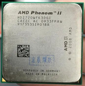 AMD Phenom ii x3 720 X3-720 2.8G Three Core AM3 938 CPU 100% working properly Desktop Processor
AMD Phenom ii x3 720 X3-720 2.8G Three Core AM3 938 CPU 100% working properly Desktop Processor