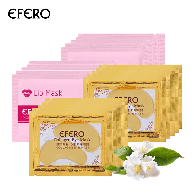 EFERO Anti-Aging Collagen Eye Mask Eyes Care Cream Repair Fine Lines Dark Circles Removal Eye Pads+Moisturizer Lip Plumper Mask
EFERO Anti-Aging Collagen Eye Mask Eyes Care Cream Repair Fine Lines Dark Circles Removal Eye Pads+Moisturizer Lip Plumper Mask