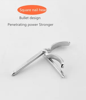200pcs square 50mm water pipe hook nail fixing nail steel nail line pipe cable net water pipe clip hard tube bracket
200pcs square 50mm water pipe hook nail fixing nail steel nail line pipe cable net water pipe clip hard tube bracket