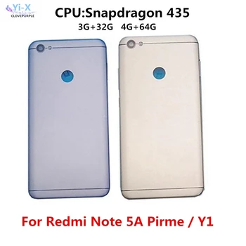 For Xiaomi Redmi Note 5A Pro Prime/ Redmi Y1 Battery Back Cover Rear Door Housing with Side Key
For Xiaomi Redmi Note 5A Pro Prime/ Redmi Y1 Battery Back Cover Rear Door Housing with Side Key