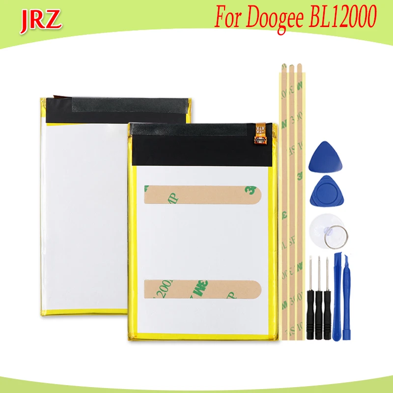JRZ 3 8 V 12000mAh батарея для Doogee BL12000 Pro телефона большой емкости Замена батареи Bateria с
