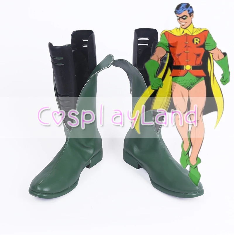 Сапоги Nightwing Dick Grayson для косплея, обувь для взрослых, мужская обувь, аксессуары для костюмов на заказ
Сапоги Nightwing Dick Grayson для косплея, обувь для взрослых, мужская обувь, аксессуары для костюмов на заказ
