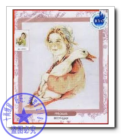 CS-1289 cross stitch kit friends little girl and goose.jpg