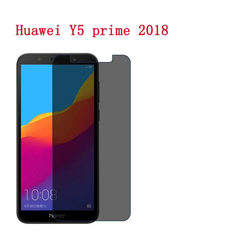

For Huawei Y5 prime 2018 Y5 2018 Screen Protector Privacy Anti-Blu-ray effective protection of vision