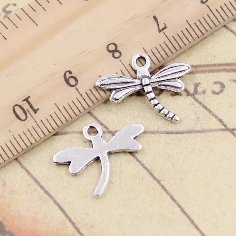 30pcs Charms Dragonfly 15x18mm Tibetan Silver Color Pendants Antique Jewelry Making DIY Handmade Craft
30pcs Charms Dragonfly 15x18mm Tibetan Silver Color Pendants Antique Jewelry Making DIY Handmade Craft