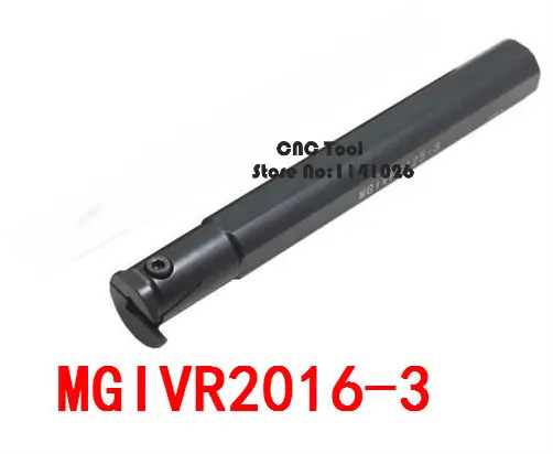 MGIVR2016-3/ MGIVL2016-3 Internal Grooving Turning Lathe Boring Bar Tool Holder For Lathe Machine CNC Cutting Turning Tool Set H
MGIVR2016-3/ MGIVL2016-3 Internal Grooving Turning Lathe Boring Bar Tool Holder For Lathe Machine CNC Cutting Turning Tool Set H