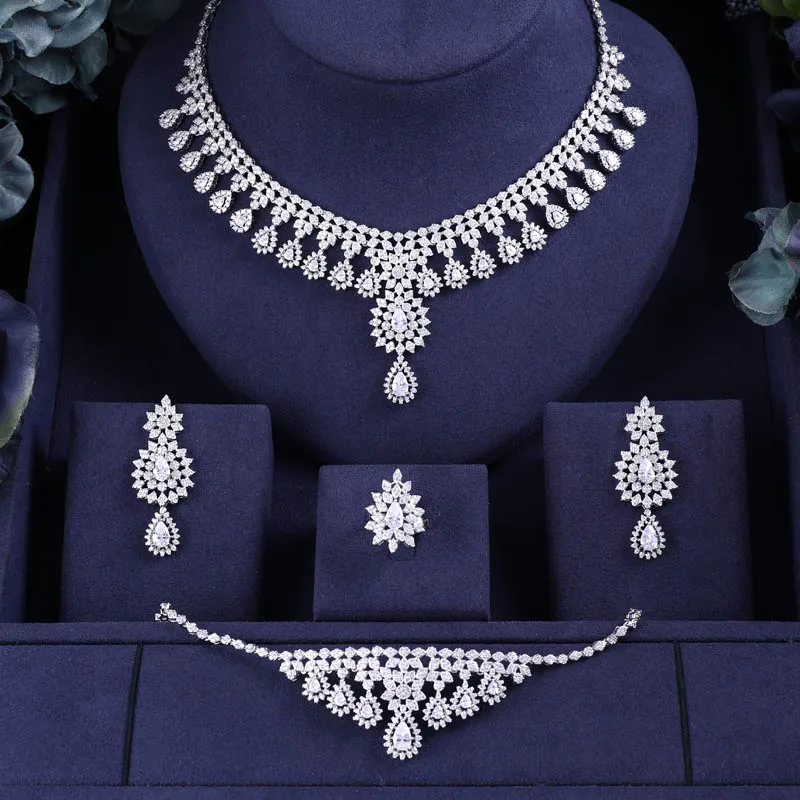 jankelly Hotsale Nigeria 4pcs Bridal Jewelry Sets New Fashion Dubai Full Jewelry Set For Women Wedding Party Accessories Design
jankelly Hotsale Nigeria 4pcs Bridal Jewelry Sets New Fashion Dubai Full Jewelry Set For Women Wedding Party Accessories Design