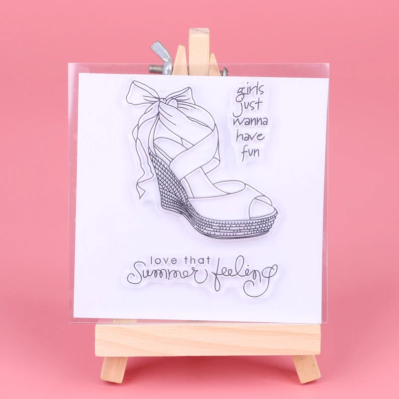 Platform shoes / high heels Transparent Clear Stamps for DIY Scrapbooking/Card Making/Kids Christmas Fun Decoration Supplies
Platform shoes / high heels Transparent Clear Stamps for DIY Scrapbooking/Card Making/Kids Christmas Fun Decoration Supplies
