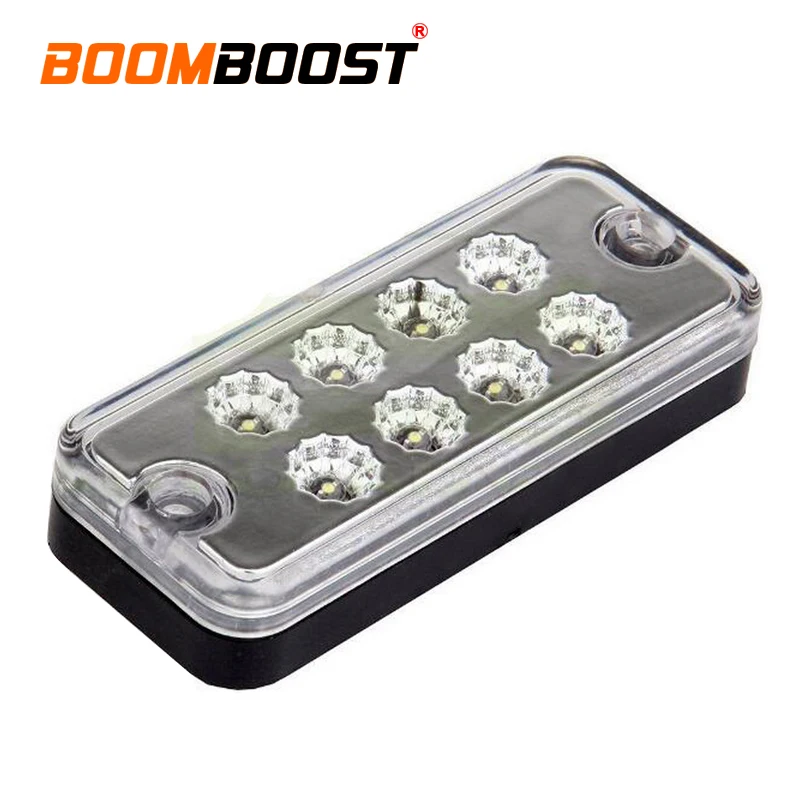 8 LED white 1pcs Waterproof Clearance Side Marker Light Indicator Lamp Truck Trailer Lorry Car Lights Lamp 24V 12V
8 LED white 1pcs Waterproof Clearance Side Marker Light Indicator Lamp Truck Trailer Lorry Car Lights Lamp 24V 12V